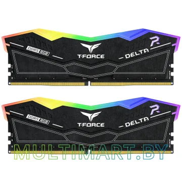 Оперативная память Team T-Force Delta RGB 2x32GB DDR5 PC5-51200 (FF3D564G6400HC30CDC01)